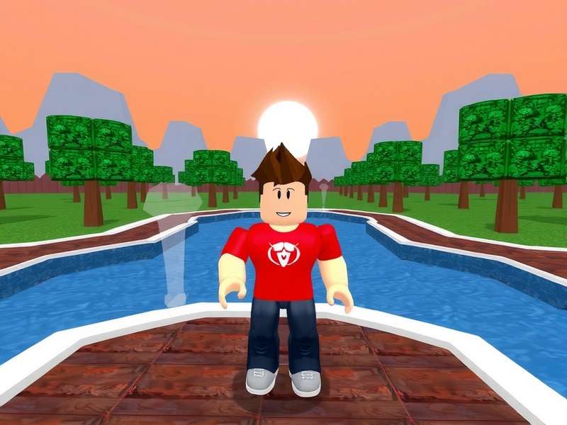 Roblox गेमिंग प्लेटफ़ॉर्म का इंटरफ़ेस