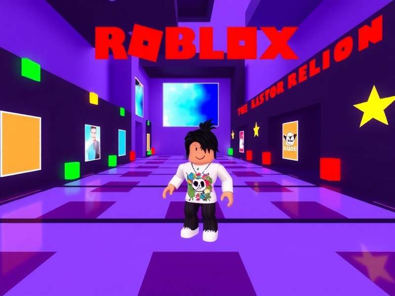 Roblox में संगीत सुनते हुए भारतीय खिलाड़ी