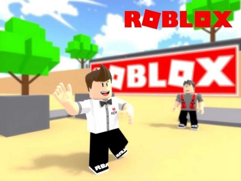 Roblox Robux virtual coins stacked in a 3D render with game characters in background