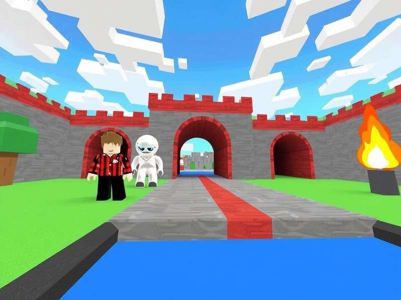 Possible hidden area behind a waterfall in The Forge Roblox