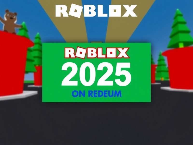 Roblox 2025 Redeem Codes Interface showing code redemption process