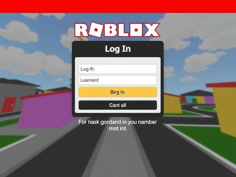 Roblox Login Screen on Multiple Devices