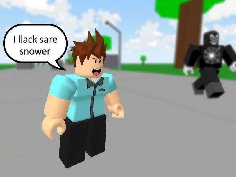 Roblox players engaging in voice chat on multiple devices