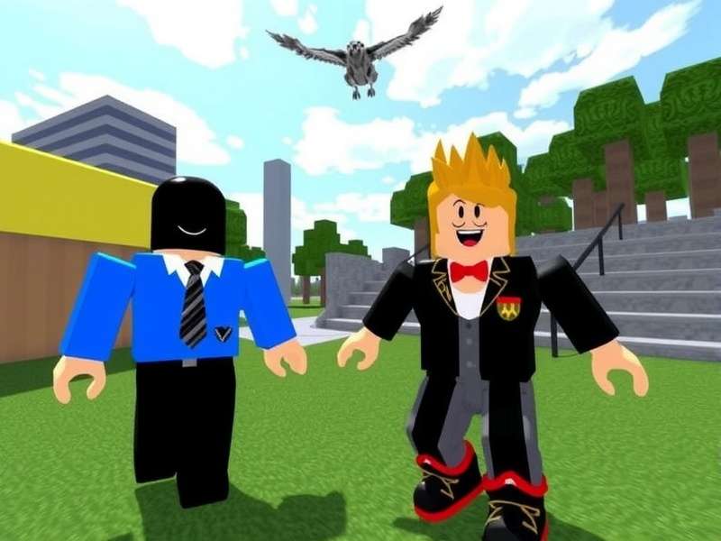 Roblox running on Windows 10 64-bit PC with vibrant game worlds